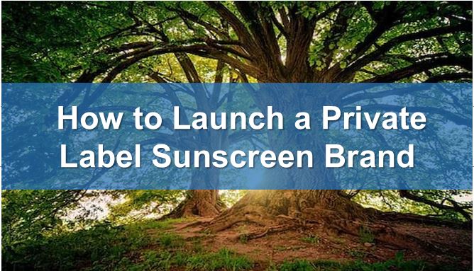 How to Launch a Private Label Sunscreen Brand