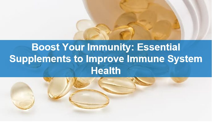 Boost Your Immunity: Essential Supplements to Improve Immune System Health