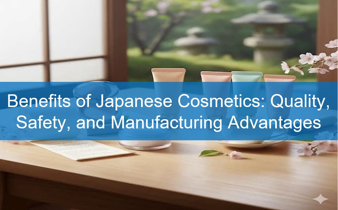 Benefits of Japanese Cosmetics: Quality, Safety, and Manufacturing Advantages