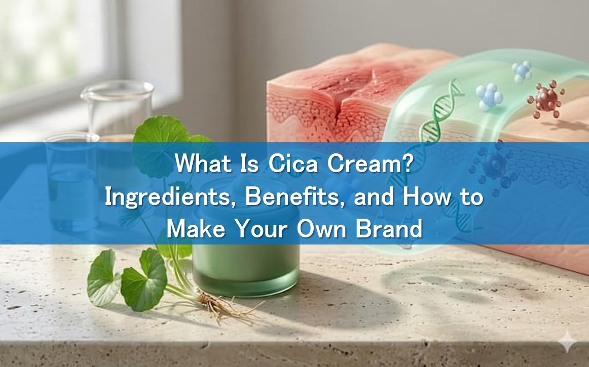 What Is Cica Cream? Ingredients, Benefits, and How to Make Your Own Brand
